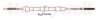 BENDIX 432706B Cable, parking brake